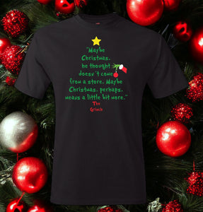 Grinch Holiday Black Shirts