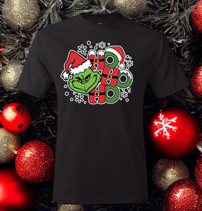 Grinch Holiday Black Shirts