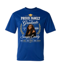 Load image into Gallery viewer, Proud Family of a Graduate – Custom Graduation T-Shirt
