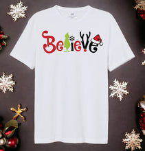 Load image into Gallery viewer, Holiday Grinch White Shirts
