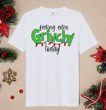 Load image into Gallery viewer, Holiday Grinch White Shirts
