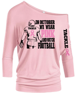 Breast Cancer Awareness-In October We Wear Pink & Watch Football