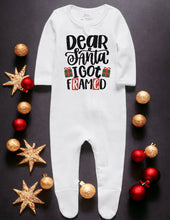 Load image into Gallery viewer, Dear Santa Family Pajamas (Newborn-12m)
