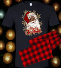 Load image into Gallery viewer, Santa Pajamas (African American)
