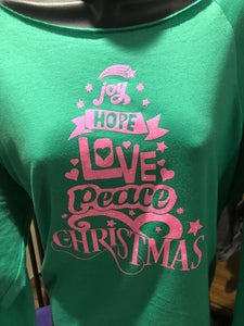 Joy, Love, hope, Peace, Christmas shirt