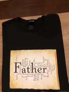 Father characteristic t-shirt