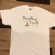 Hocus Pocus I need Wine to Focus Bling T-Shirt