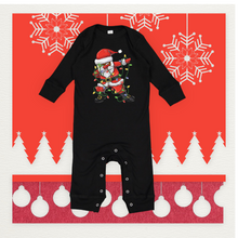 Load image into Gallery viewer, Santa Floss Christmas Pajamas
