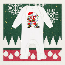 Load image into Gallery viewer, Santa Floss Christmas Pajamas
