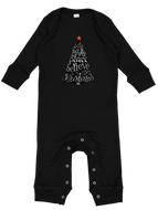 Family Christmas Pajamas black pants