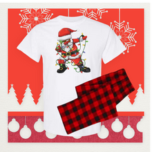 Load image into Gallery viewer, Santa Floss Christmas Pajamas
