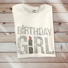 Load image into Gallery viewer, Birthday Girl Bling Shirt
