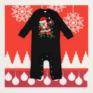 Santa Floss Christmas Pajamas