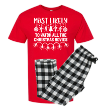 Load image into Gallery viewer, Most Likely To Family Christmas Pajamas
