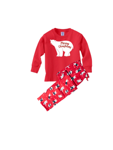 Family Christmas Polar Bear Pajama