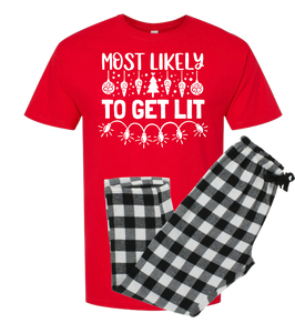 Most Likely To Family Christmas Pajamas