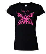 Breast Cancer Awareness-Butterfly Ribbon