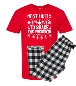 Most Likely To Family Christmas Pajamas