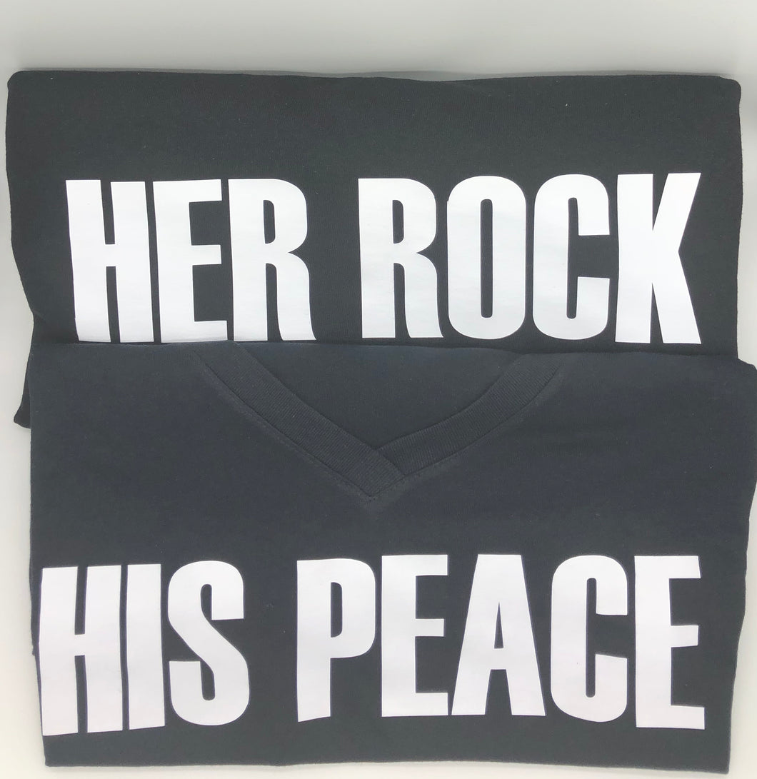 Her Rock/His Peace