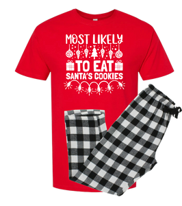 Most Likely To Family Christmas Pajamas